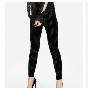 ‼️EXPRESS Mid Rise Polka Dot Leggings‼️